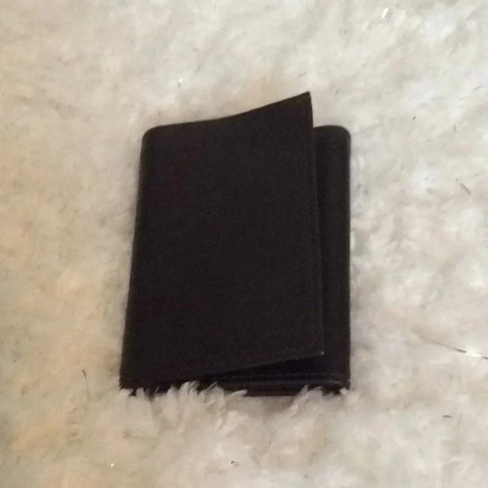 Brown Leather Tri-Fold Wallet Made in India